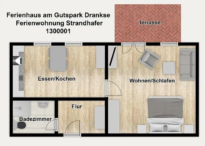 Apartamento Am Gutspark Drankse Strandhafer Dranske